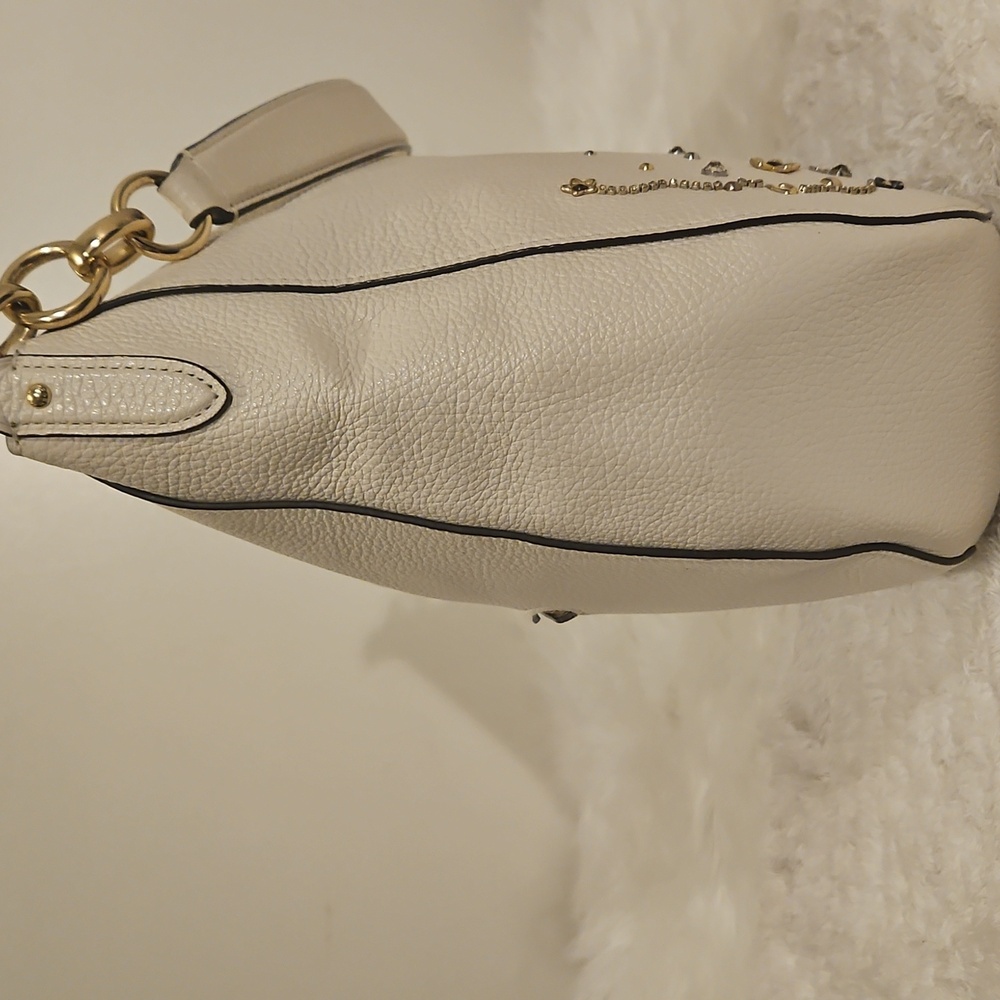 EUC Coach Ella Hobo With Starbursts Crystals And Rivets With New Coach Dusty - Picture 6 of 12